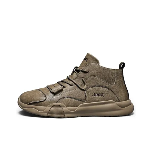 JEEP Casual MID Топ Кокос Коричневый Мужской
