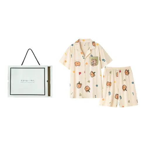 DAMOS·LOVE Экрю Подарочный набор пижам для мужчин