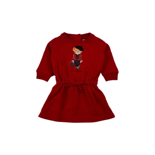 Polo Ralph Lauren Платье FW23 Красный Infant и Toddler