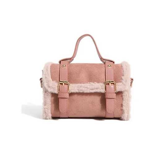 HAWA ПУ (полиуретан) Курьерская сумка Сумка-подушка Средняя Женская Черная Розовая Коричневая