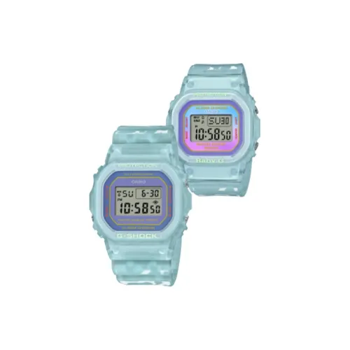 CASIO G SHOCK Кварцевый механизм Смольный ремешок Часы Унисекс Серый циферблат