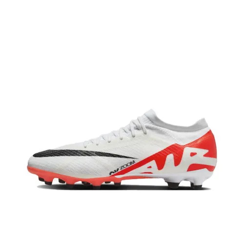 Nike Mercurial Vapor 15 AG Искусственная трава Футбольные бутсы Унисекс Белый Красный