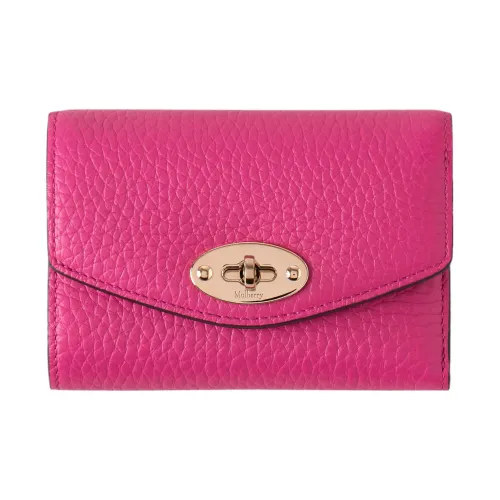 Mulberry Darley Кошелек из коровьей кожи Женские Mulberry Розовый