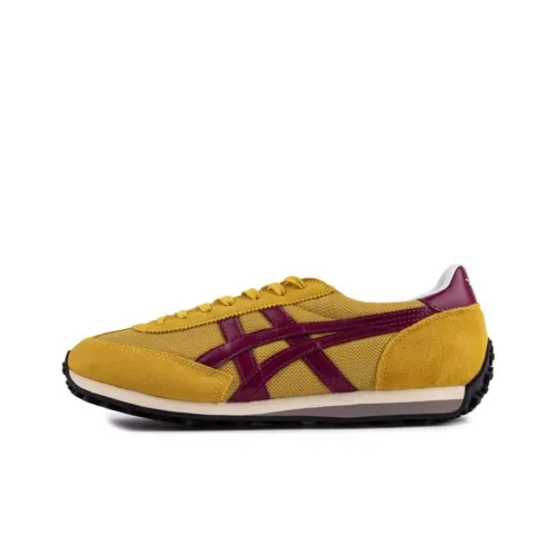 Onitsuka Tiger Edr 78 Устойчивый к истиранию Низкий Топ Повседневная обувь Унисекс Желтый