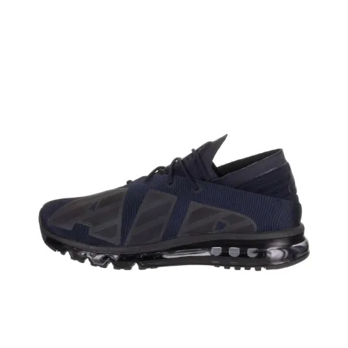 Nike Air Max Flair Аbrasion Resistant Низкие Беговые кроссовки Унисекс Обсидиан