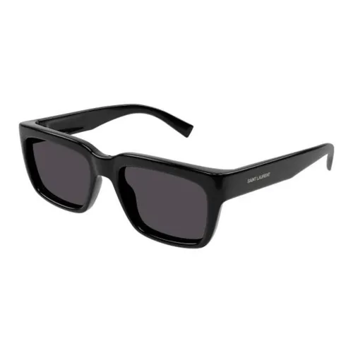 SAINT LAURENT Ацетат Нерегулярная форма Солнцезащитные очки Унисекс Черный