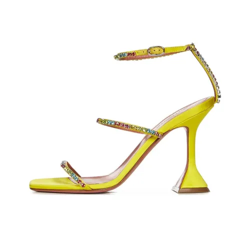 AMINA MUADDI One Ремешок Сандалии Женские Желтые