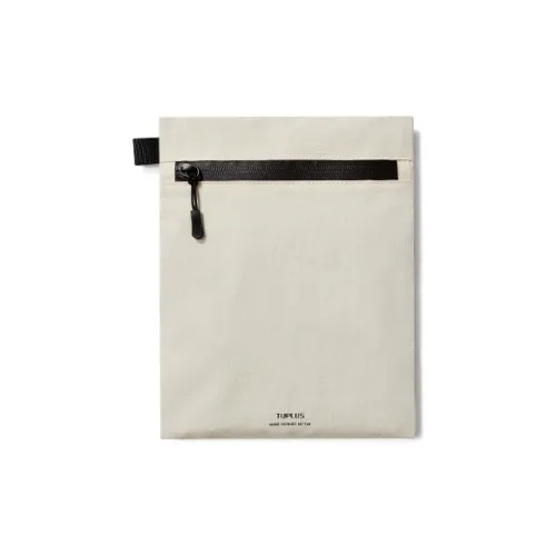TUPLUS Нейлон Лuggage Хранение Сумка Унисекс Овсяный Белый