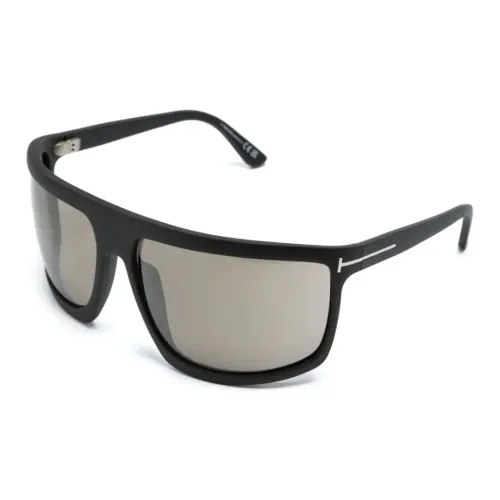 TOM FORD Ацетат Нерегулярная форма Солнцезащитные очки Женские Черный