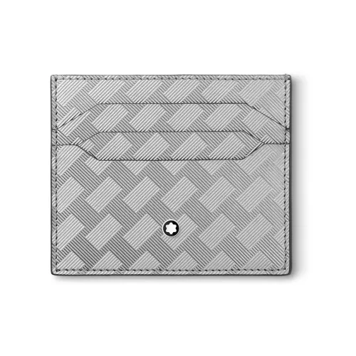 MONTBLANC Ткань Картхолдер Мужской Dawnlight Серебряный