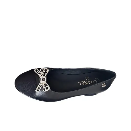 CHANEL Женские повседневные туфли, черные, женские