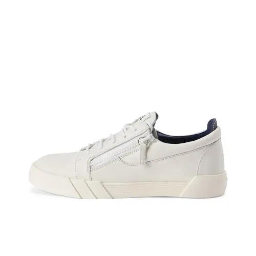 Giuseppe Zanotti GZ Low Топ Скейтборд Кроссовки Мужские Белые