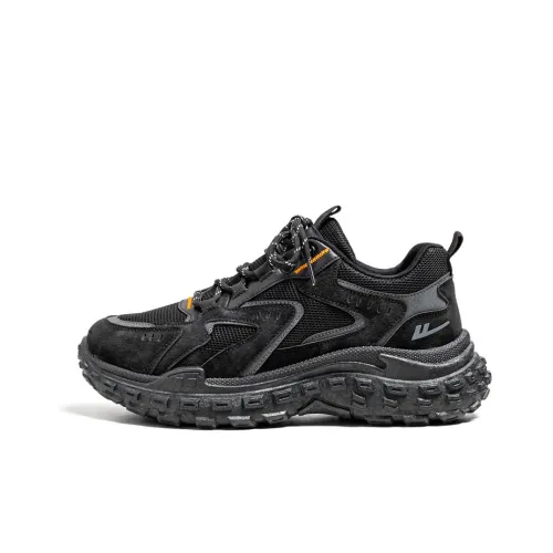 Warrior массивные кроссовки Low Top черные мужские