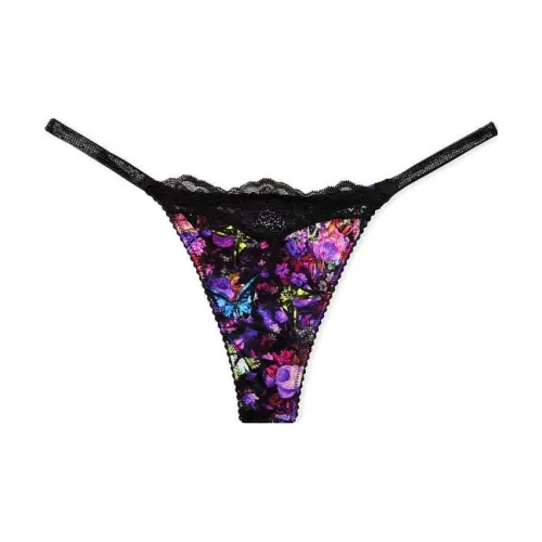 Victoria's Secret Бабочка Цветочный принт Женские Стринг