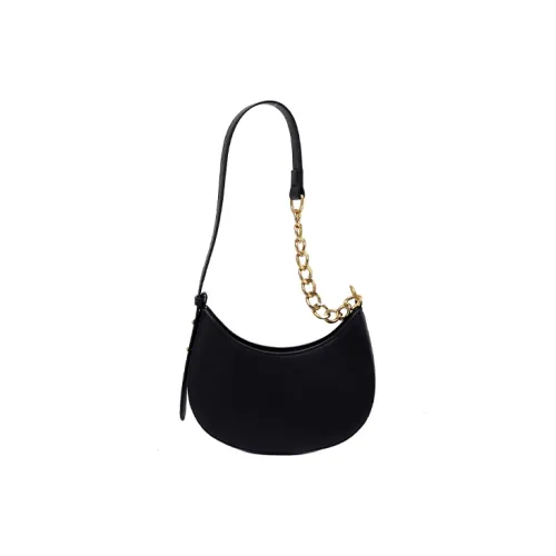 HAWA ПУ (полиуретан) Седло Сумка Сумка через плечо Полумесяц Сумка Средняя Женская Коричневая Черная Белая