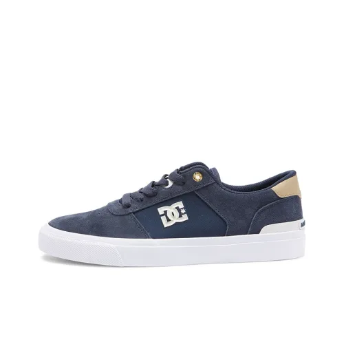 DC Shoes Slip-resistant и дышащие низкие кеды для скейтбординга мужские темно-синие