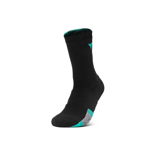 Under Armour Джонсон 1 шт Черный Унисекс MID Носки до икры