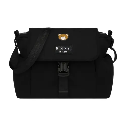 MOSCHINO Хлопок с Полиэстер Сумка-переноска Сумка через плечо Женская Черная