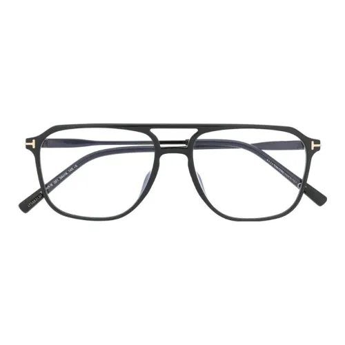 TOM FORD Ацетат Aviator Оправа для очков Мужской Черный