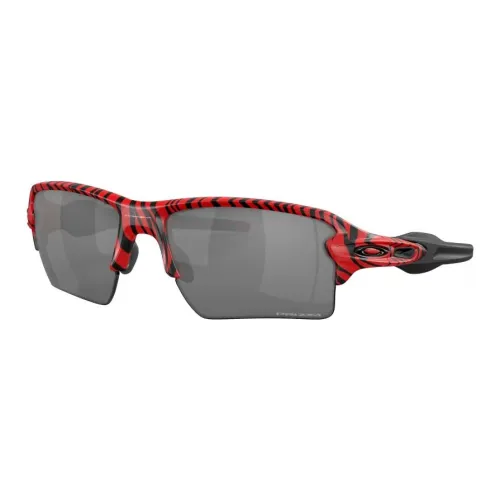 Oakley Поликарбонат Нейлон Нерегулярная форма Солнцезащитные очки Унисекс Красный