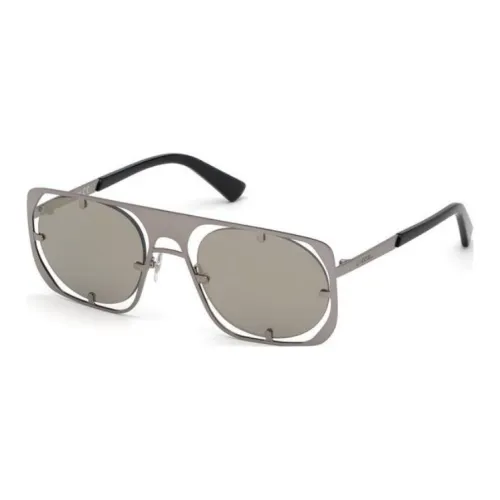 DIESEL Металл Нерегулярная форма Солнцезащитные очки Мужской Серый