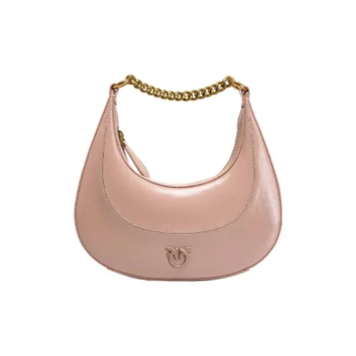 PINKO Корова Кожа Homono Сумка Bird Сумка Сумка Плечевая Сумка Женская Светло-Розовая