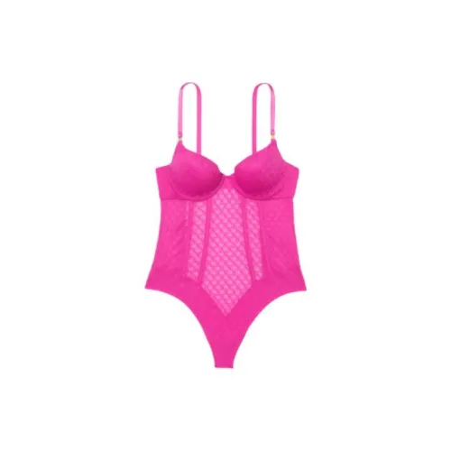 Victoria's Secret Розово-фиолетовый Женские Боди