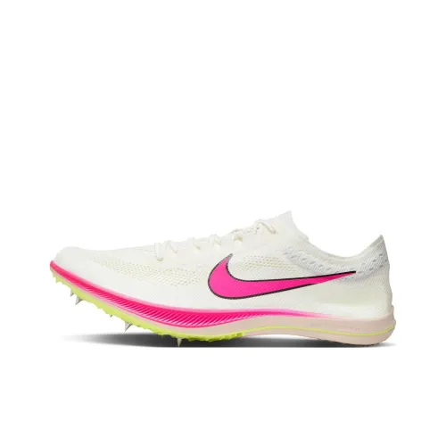 Nike Zoomx Dragonfly Беговые кроссовки Низкий топ Белый Розовый Унисекс