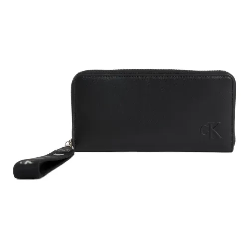 CALVIN KLEIN Переработанный полиэстер кошелек стандартный женский черный