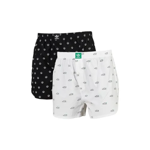 Adidas 2 шт Черный Shell с принтом + Белый Stan Smith с принтом Мужские Arrow Pants