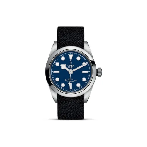 TUDOR BLACK BAY Collection Автоматический Механический Механизм Женские Часы 32 мм Синий Циферблат Корпус из Нержавеющей Стали Тканевый Ремешок