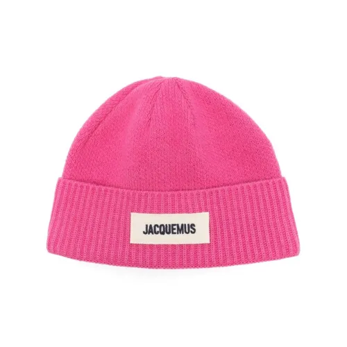 Jacquemus Мериносовая шерсть Шапки-бини Женские Розовый
