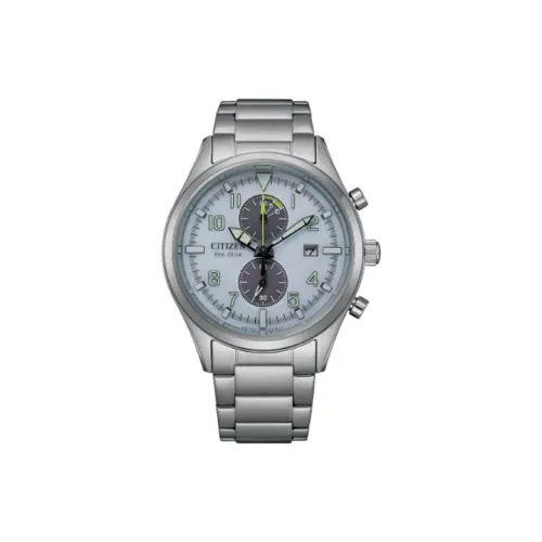 CITIZEN Eco Drive Series Светильник Кварцевый механизм Нержавеющая сталь Ремешок Часы Мужские Часы Синий циферблат CA7028 81A