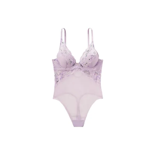 Victoria's Secret Светло-фиолетовый Женское боди
