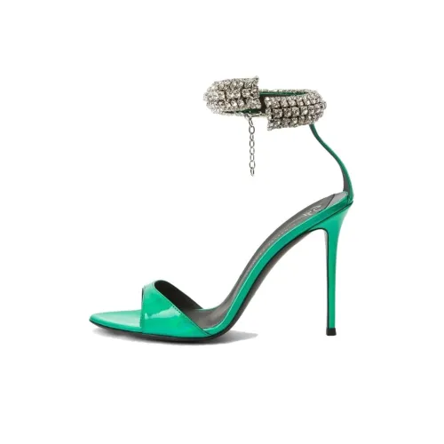 Giuseppe Zanotti GZ Intriigo Bijou one Ремень Сандалии Женские Зеленый