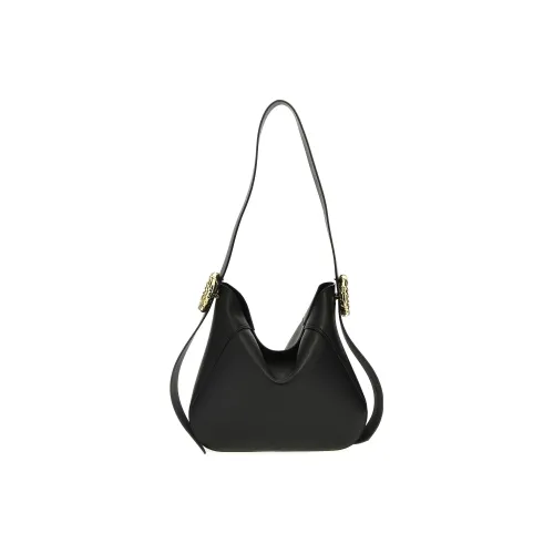 Lanvin Сумка через плечо из телячьей кожи женская черная