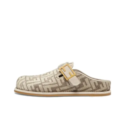FENDI Feel Домашние тапочки Бежевый Женские