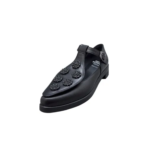 Tokyo Bopper Грубый каблук Мэри Джейн обувь 3 см женская черная