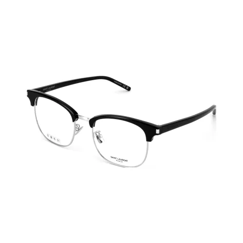 SAINT LAURENT Пластиковая оправа Oval Оправы для очков Мужской