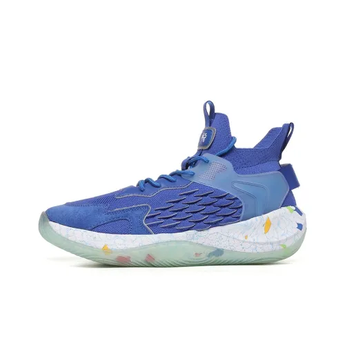 VOIT Баскетбольные кроссовки High Top Royal Blue Men's