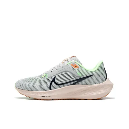 Nike Air Zoom Pegasus 40 Беговые кроссовки Низкий Топ Серый Женские