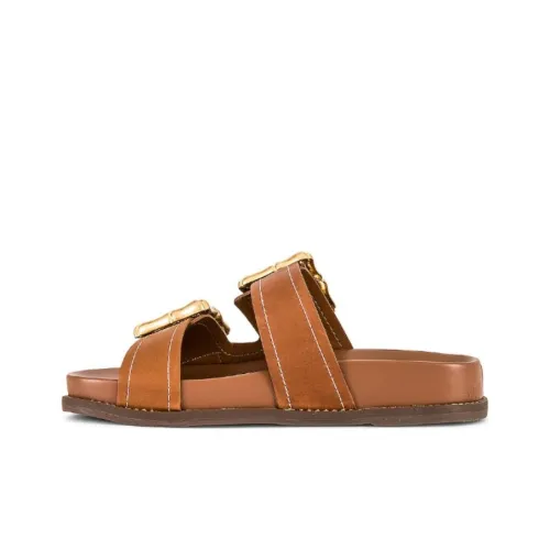 Schutz Слипоны Женские Коричневый