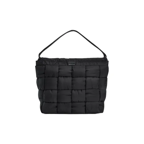 FILA FUSION Ткань Хобо Сумка Тоут Сумка Сумка для покупок Сумка через плечо Сумка Обычная Унисекс Черная