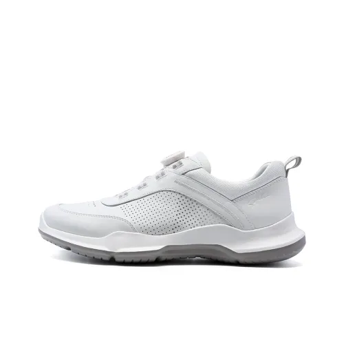 Satchi Амортизация Устойчивый к истиранию Дышащий Низкий Топ Casual Мужской Белый