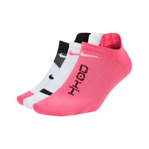 NIKE 3 шт Черно-белая панда + Белый + Белый Черный Женские носки