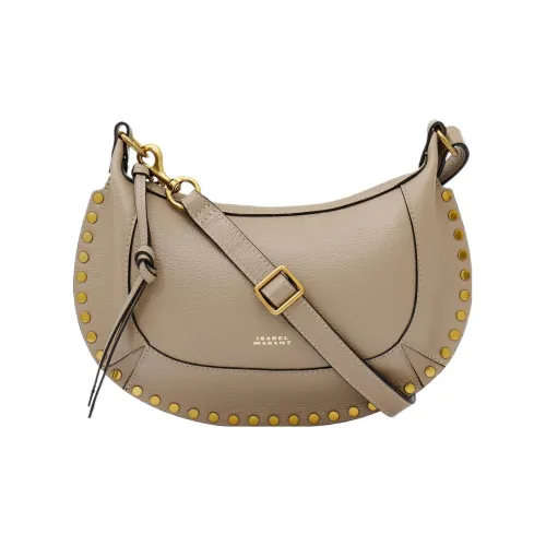 ISABEL MARANT Сумка через плечо из коровьей кожи женская тауповая