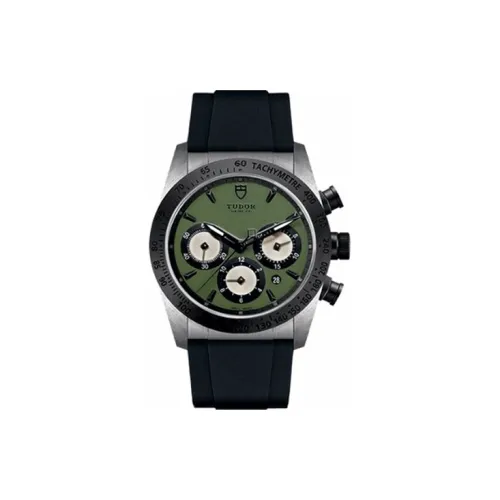 TUDOR Автоматический Механический Механизм Мужские Часы Xunqi Collection 42 мм Зеленые