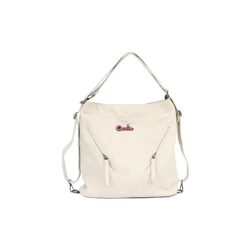 OTA ПУ (полиуретан) Рюкзак Средний Унисекс Черный Белый