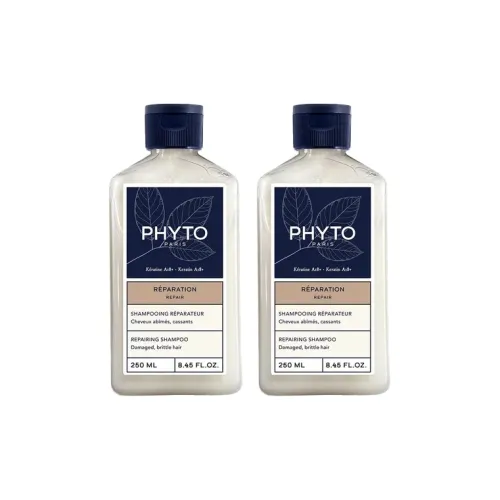 PHYTO Для поврежденных и хрупких волос Шампунь Восстанавливающий 250 мл*2