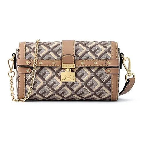 FION Корова Кожа Бостон Сумка через плечо Подмышечная Сумка Средняя Женская Многоцветная